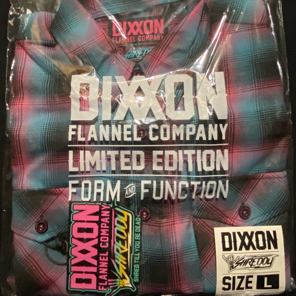 Dixxon “Shreddy OG” Men’s Flannel (Large)